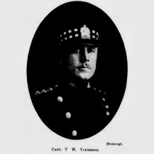 Major Thomas William Youngson, pictured in society magazine The Queen, 20th September 1913